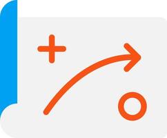 A folder with an arrow pointing up and a blue arrow pointing down vector