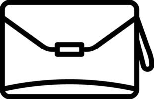 An envelope icon on a white background vector