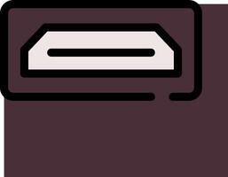 A black and white image of a computer vector