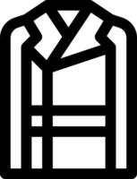 A black and white image of a shirt vector