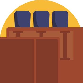 A building with a roof and a window vector