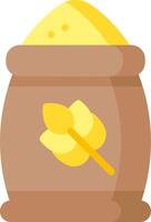 A jar of honey with a spoon and spoon vector