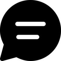 A black and white speech bubble with an e vector
