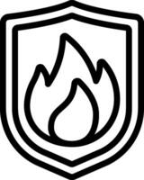Fire extinguisher icon vector