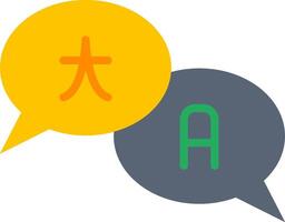 Chinese language learning app vector