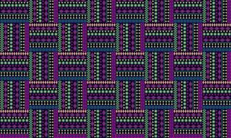 a detailed pattern create from colorful geometric designs , design for fabric or various pattern printing works. vector