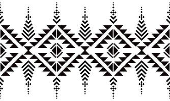 a detailed pattern create from pixels designs with black color on transparent background , design for fabric or various pattern printing works. vector