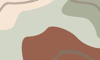 Colored neutral green, cream and red colors background vector