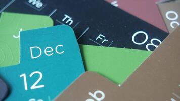 Enhance Your Planning and Organization with Colorful and Creative Calendar Tabs for Efficiency video