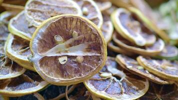Dried Citrus Slices Perfect for Both Culinary Creations and Beautiful Decorative Use video