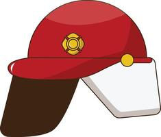 Fireman helmet clip art vector