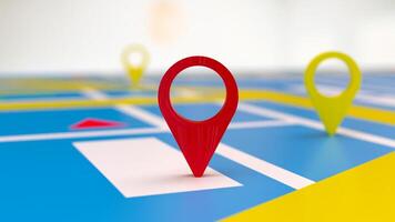 The Check point for travel or applications concept 3d rendering. photo