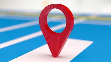 The Check point for travel or applications concept 3d rendering. photo
