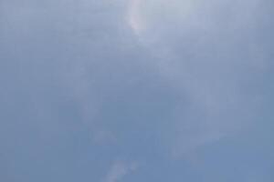 blue sky with white cloud photo