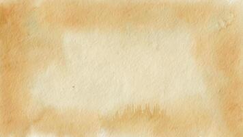 Abstract background with watercolor paint flowing on paper photo