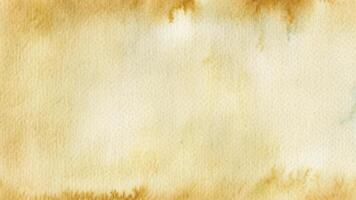 Abstract watercolor background creating soft golden texture photo