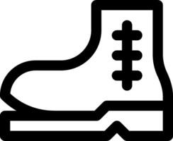 Ice skate icon vector
