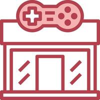 A game store icon vector