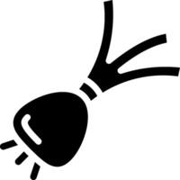 A black and white illustration of a black and white object vector