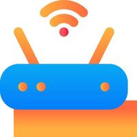 Wifi router icon vector