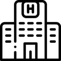 A black and white image of a building vector