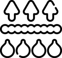 A set of arrows and arrows in different shapes vector