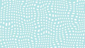 Animated pattern with net, grid, matter. Simple blue pattern design video