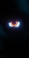 blinking eye loop video