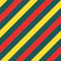 Seamless pattern of yellow, green and red diagonal lines, suitable for wallpaper design, wrapping paper, covers, backgrounds and others vector