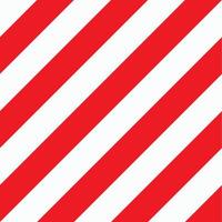 simple seamless pattern of red and white diagonal lines, coution stripes texture, warning stripe, safety, warning, christmas background vector