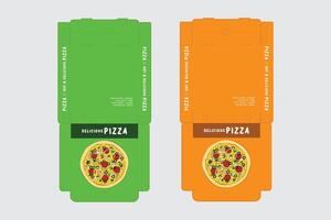 Pizza Box Design vector
