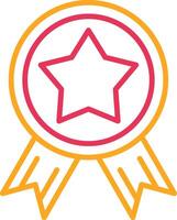 Win Line Two Color Icon vector