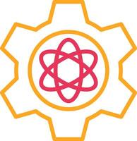 Science Line Two Color Icon vector