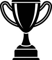 Classic Trophy Silhouette Available on EPS File vector