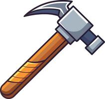 Heavy-Duty Hammer Available on EPS File vector