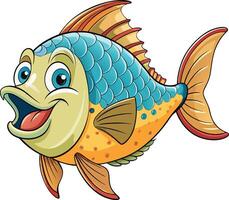 Colorful Fish Available on EPS File vector