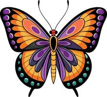 Graceful Butterfly Available on EPS File vector