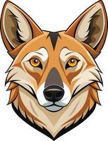 Wild Dingo Available on EPS File vector