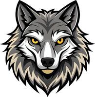 Majestic Wolf Head - Available on EPS File vector