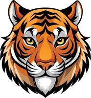 Fierce Tiger Head - Available on EPS File vector