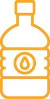 Mineral Water Line Two Color Icon vector
