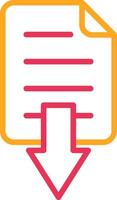 Download Line Two Color Icon vector