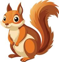 Playful Squirrel - Available on EPS File vector