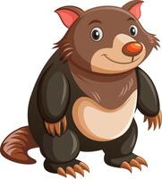 Active Mole Full Body Available on EPS File vector