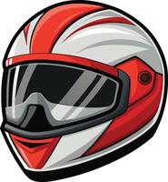 Motorcycle Helmet Available on EPS File vector
