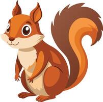 Charming Squirrel - Available on EPS File vector