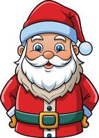 Joyful Santa Claus Available on EPS File vector