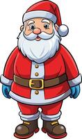 Merry Santa Claus Available on EPS File vector