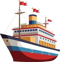 Majestic Ship Available on EPS File vector