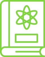 Science Line Two Color Icon vector